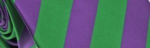purple green tie small