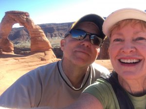 Mike and I make the trek to Delicate Arch!